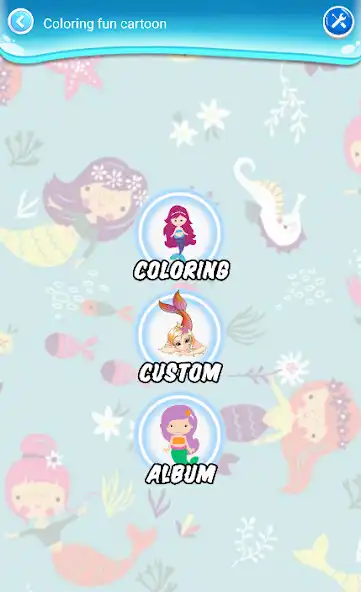 Play Coloring Beautiful Mermaid  and enjoy Coloring Beautiful Mermaid with UptoPlay