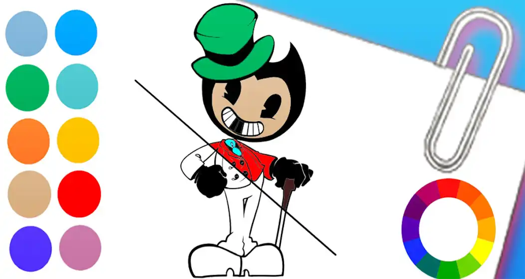Play Coloring Bendy Game book and enjoy Coloring Bendy Game book with UptoPlay Play Coloring Bendy Game book and enjoy Coloring Bendy Game book with UptoPlay