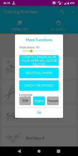 Play Coloring Bird New as an online game Coloring Bird New with UptoPlay
