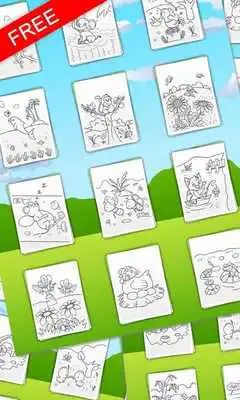 Play Coloring book Animal friends