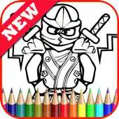 Free play online Coloring Book Apps for Ninjago APK