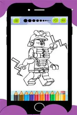 Play Coloring Book Apps for Ninjago