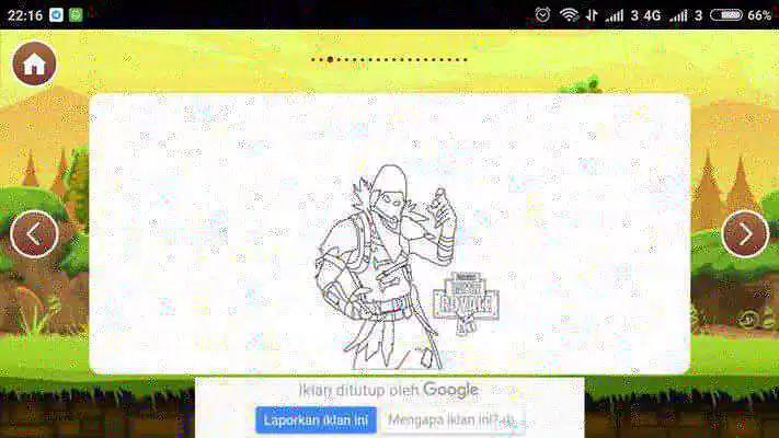 Play Coloring book battle royal