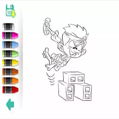 Play Coloring Book Boy Activity