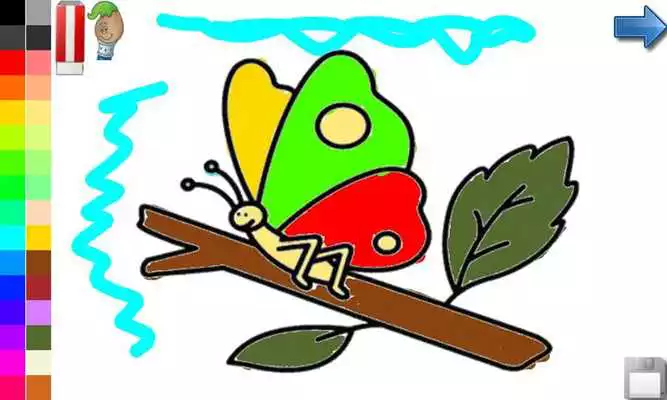 Play Coloring Book: Butterfly! FREE