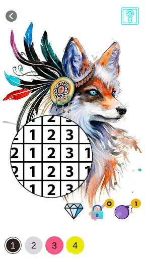 Play APK Coloring book by numbers  and enjoy Coloring book by numbers with UptoPlay com.HorseColoring.BooksForAdults