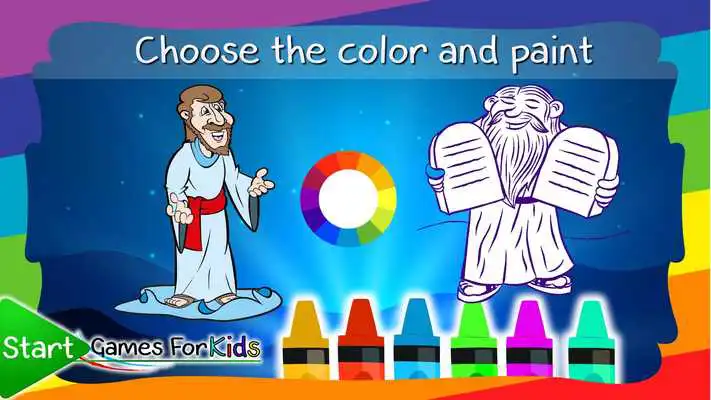 Play Coloring Book Childrens Bible
