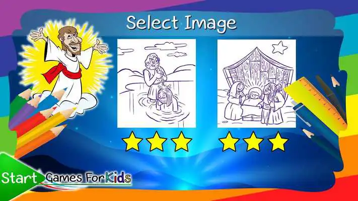 Play Coloring Book Childrens Bible