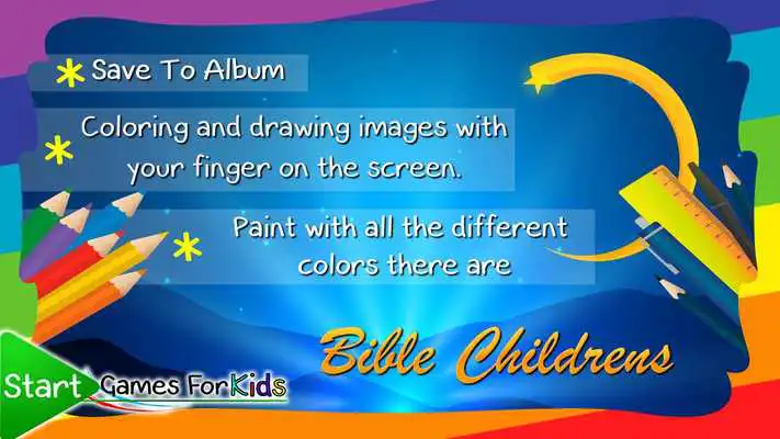 Play Coloring Book Childrens Bible