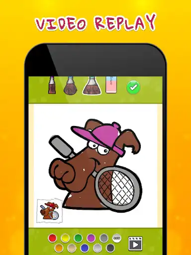 Play Coloring Book - Dogs