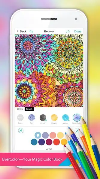Play Coloring Book - EverColor as an online game Coloring Book - EverColor with UptoPlay