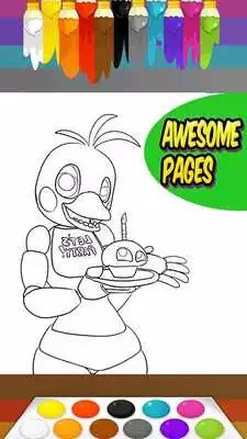 Play Coloring Book Five Nights FNAF