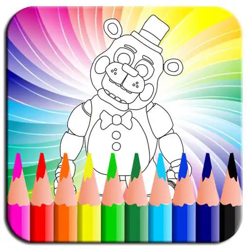 Free play online Coloring Book Five Nights APK