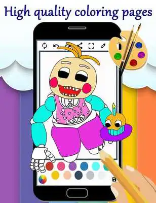 Play Coloring Book  Five Nights Kids