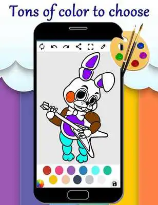 Play Coloring Book  Five Nights Kids