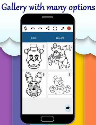Play Coloring Book  Five Nights Kids