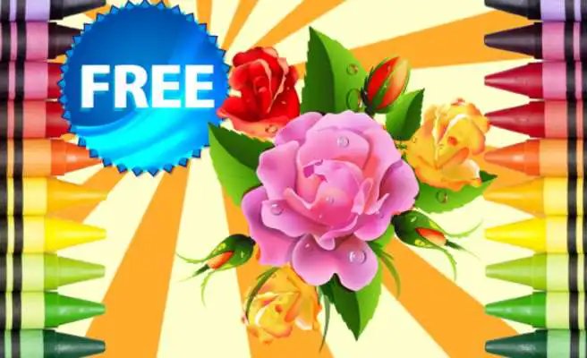 Play Coloring Book Flowers