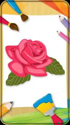Play Coloring Book Flowers