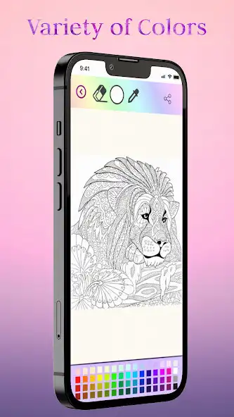 Play Coloring Book for Adults Games as an online game Coloring Book for Adults Games with UptoPlay