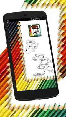 Play Coloring Book for Ban 10 Aliens  Monsters