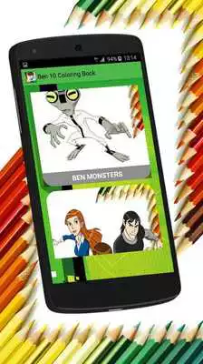 Play Coloring Book for Ban 10 Aliens  Monsters