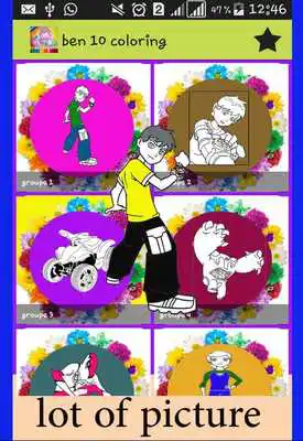 Play Coloring Book for ben 10