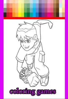 Play Coloring Book for ben 10