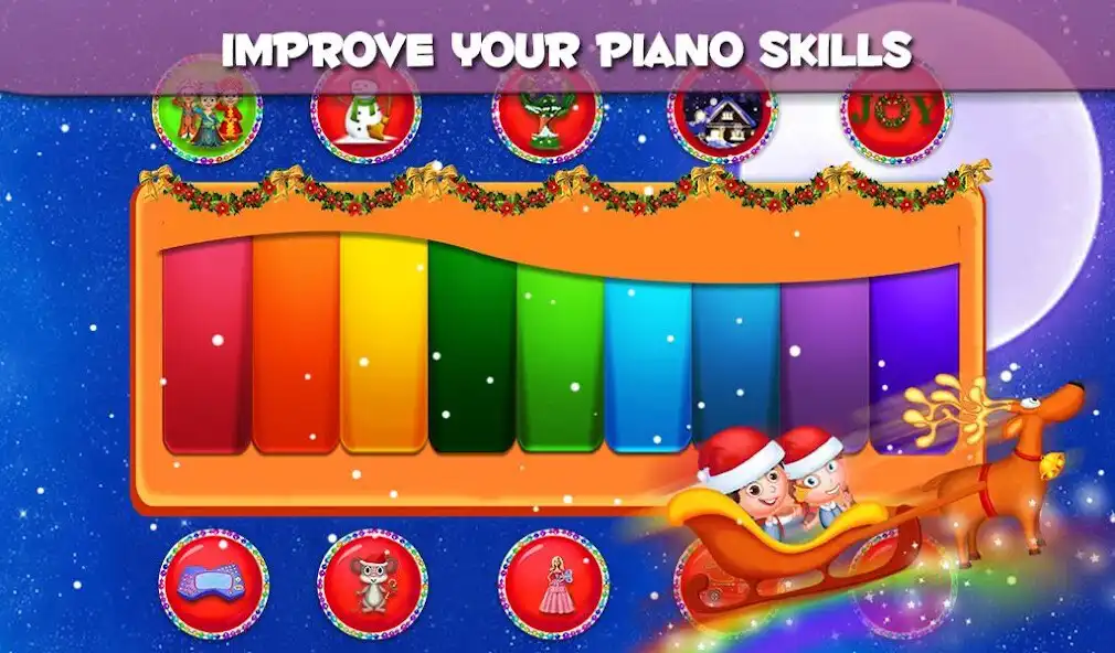 Play Coloring Book For Christmas as an online game Coloring Book For Christmas with UptoPlay