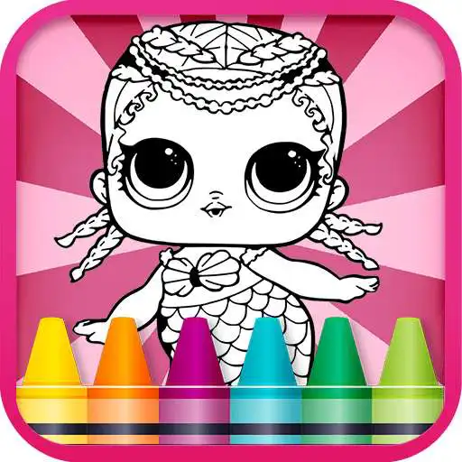 Free play online coloring book for dolls  APK