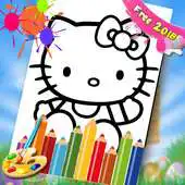 Free play online Coloring Book For Hello Kity 2018 APK
