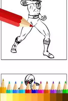 Play Coloring Book for Hero Rangers