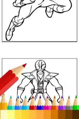Play Coloring Book for Hero Rangers