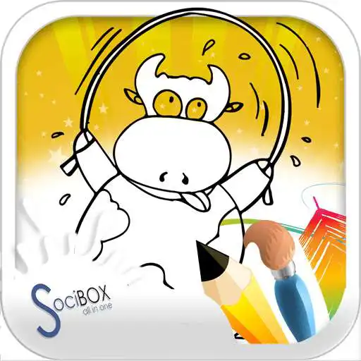 Free play online Coloring Book For Kids - Cow  APK