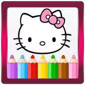 Free play online Coloring book for Kitty APK Free play online Coloring book for Kitty APK