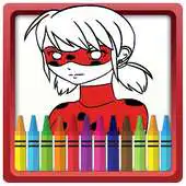 Free play online Coloring book for Ladybug APK