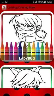 Play Coloring book for Ladybug