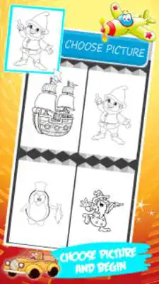 Play Coloring Book For Little Boys
