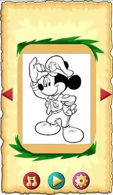 Play Coloring Book for mickey mouse