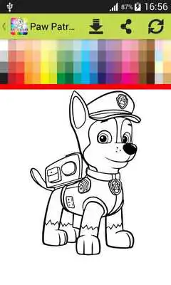 Play Coloring Book for Paw