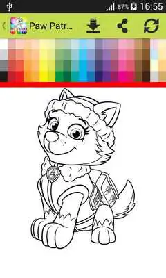 Play Coloring Book for Paw