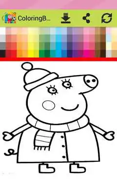 Play ColoringBook For Pepe Pig Fans Play ColoringBook For Pepe Pig Fans