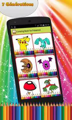 Play Coloring Book for Poke Monster