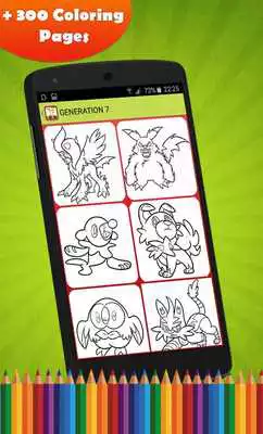 Play Coloring Book for Poke Monster