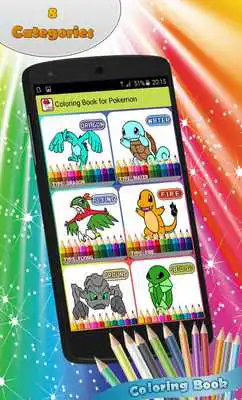 Play Coloring Book for PokeMonsters