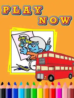 Play Coloring Book for Smurrffs