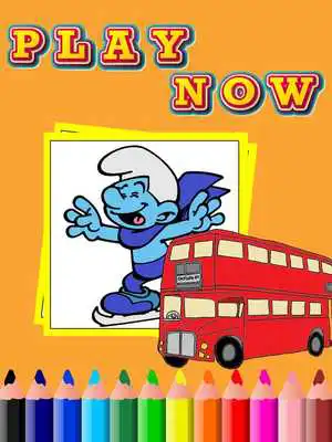Play Coloring Book for Smurrffs