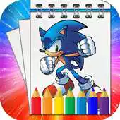 Free play online Coloring book for Sonic Hedgehog APK Free play online Coloring book for Sonic Hedgehog APK