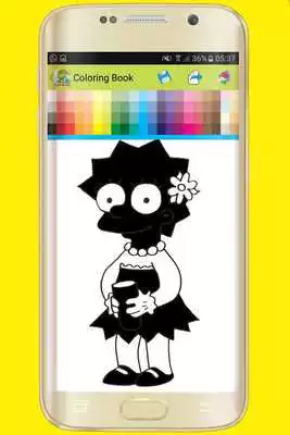 Play Coloring book for The Simpson