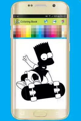 Play Coloring book for The Simpson