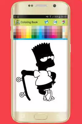 Play Coloring book for The Simpson